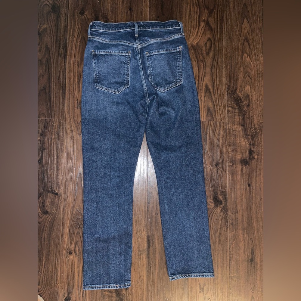 Agolde Riley Long Jean High Rise Straight - Picture 6 of 10